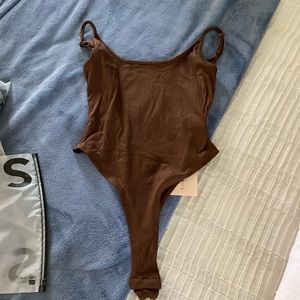 Shein Bae Backless Cami Bodysuit